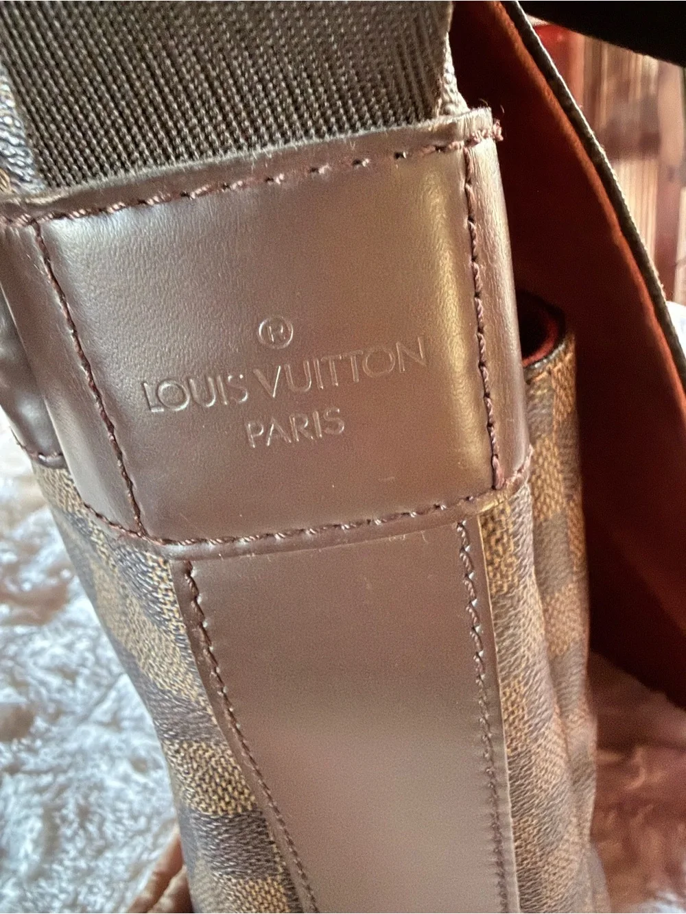 Louis Vuitton Damier Ebene Bastille Messenger Bag